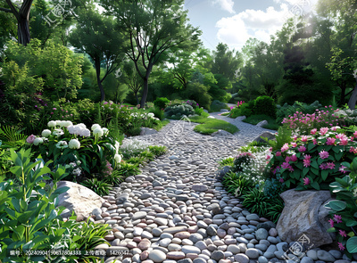 园林景观设计效果图素材 灵感的源泉与创意的基石